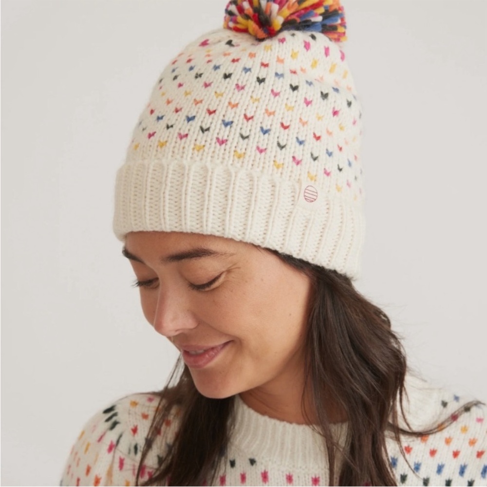 Marine Layer San Mortiz Pom Beanie